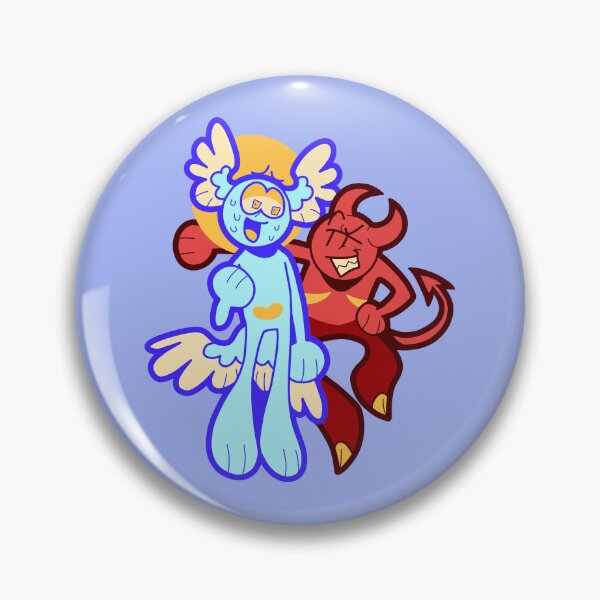 Item preview, Angel and Demon Friends designed and sold by AriaGreenHoodie.