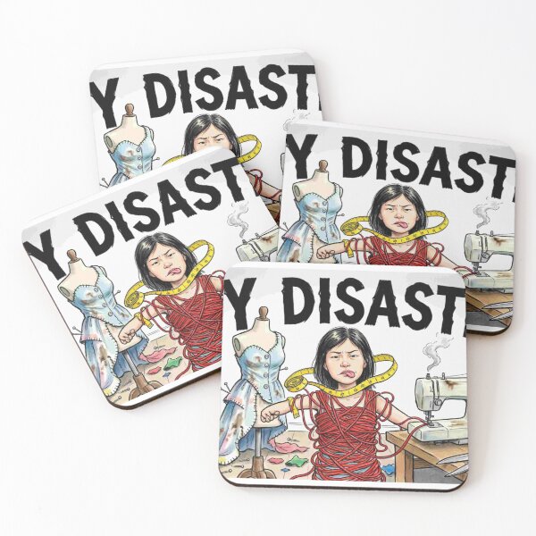 Item preview, DIY Disaster - Sewing Fail Funny Cartoon designed and sold by Petringo.