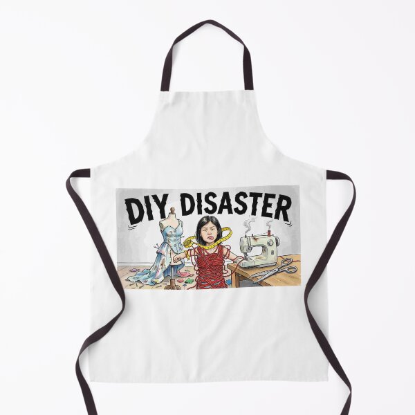Item preview, DIY Disaster - Sewing Fail Funny Cartoon designed and sold by Petringo.