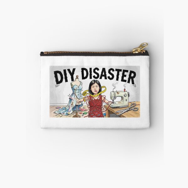 Item preview, DIY Disaster - Sewing Fail Funny Cartoon designed and sold by Petringo.
