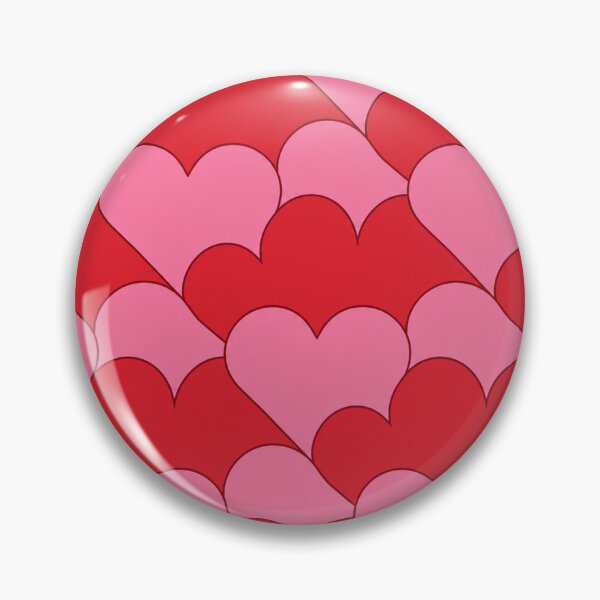 Item preview, Red and Pink Heart Pattern designed and sold by Owcomm.