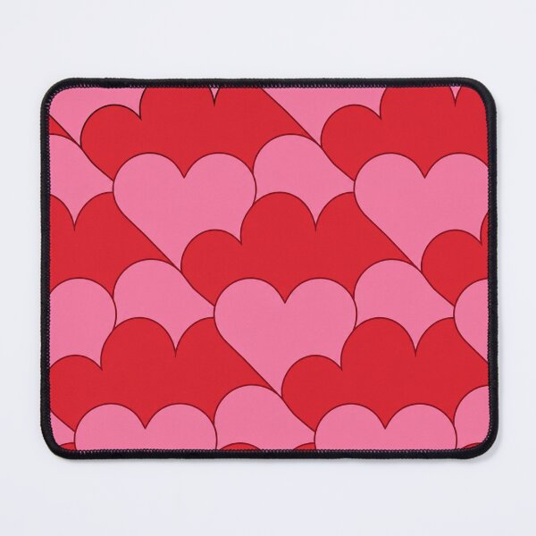 Item preview, Red and Pink Heart Pattern designed and sold by Owcomm.