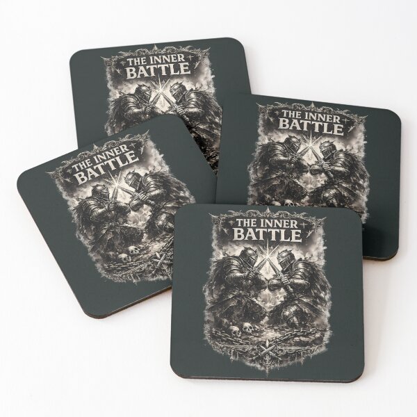 Item preview, The Inner Battle: Conquer Yourself designed and sold by Strange man.