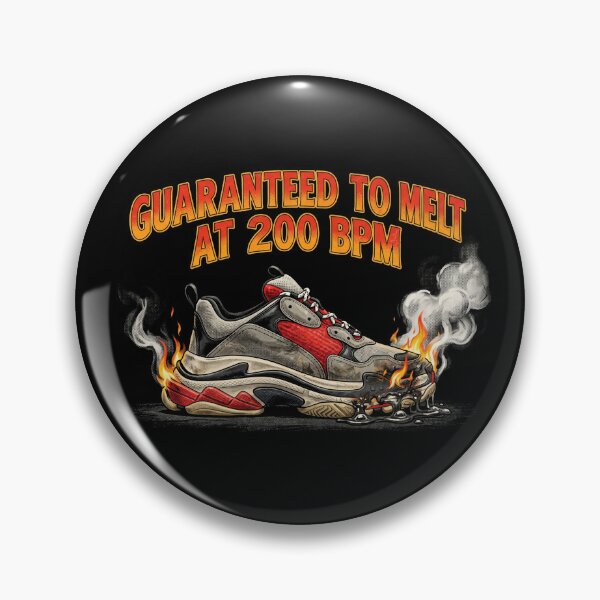 Item preview, Melted At 200 BPM Uptempo Hardcore Techno Rave designed and sold by SPAZE-Typo.