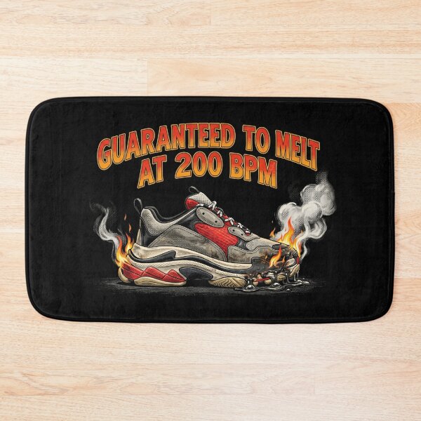 Item preview, Melted At 200 BPM Uptempo Hardcore Techno Rave designed and sold by SPAZE-Typo.