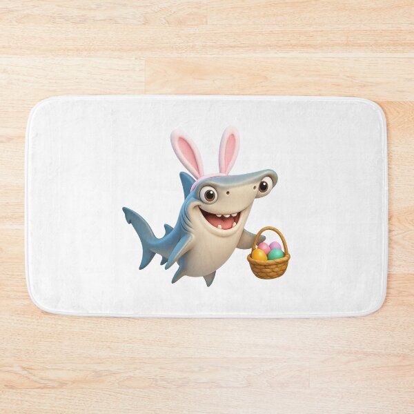 Item preview, Easter Great Hammerhead Shark designed and sold by Sillytoe.