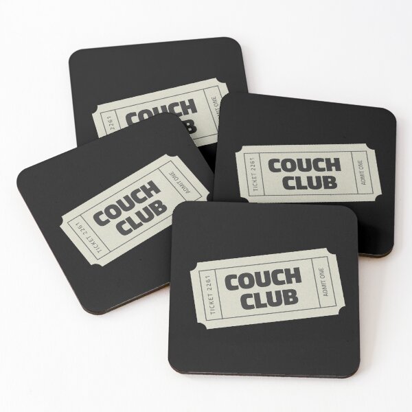 Item preview, Couch Club Ticket - Movie Lover  designed and sold by Hello Bee Bee.