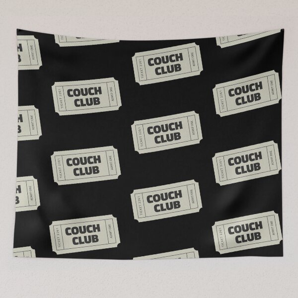 Item preview, Couch Club Ticket - Movie Lover  designed and sold by Hello Bee Bee.