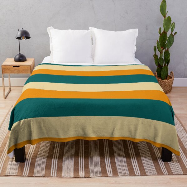 Item preview, Large stripes in green, yellow and beige designed and sold by StefanStudioArt.
