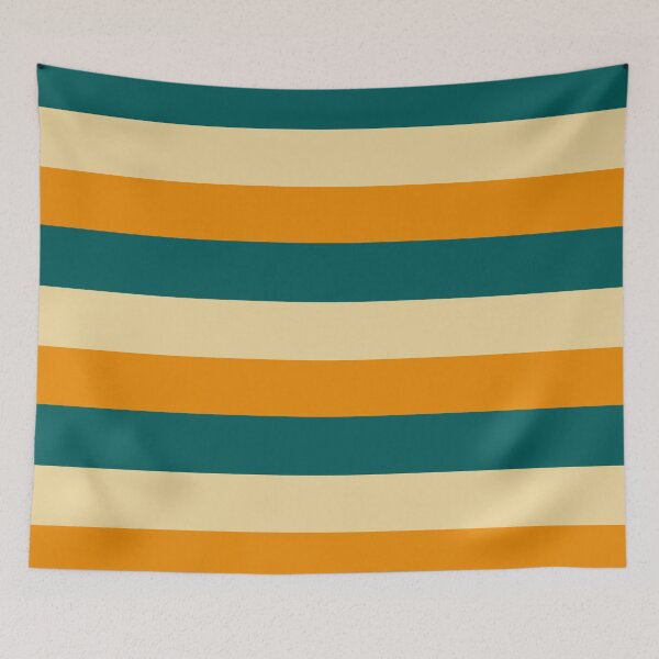 Item preview, Large stripes in green, yellow and beige designed and sold by StefanStudioArt.
