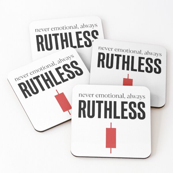 Item preview, Ruthless Trader T-Shirt | Trading Mindset | Trader Gift designed and sold by FluxControl.