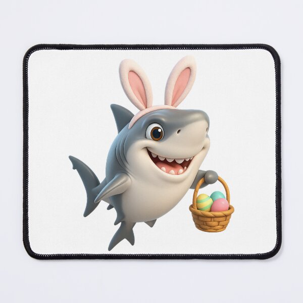 Item preview, Easter Great White Shark designed and sold by Sillytoe.
