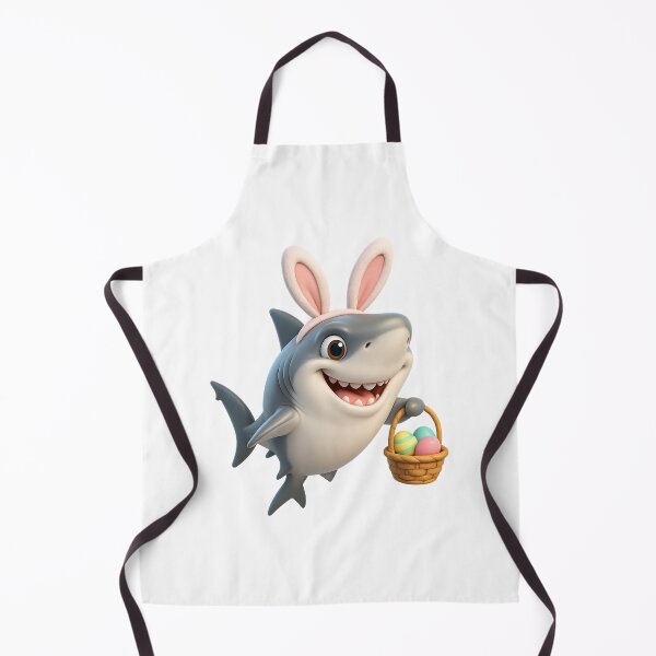 Item preview, Easter Great White Shark designed and sold by Sillytoe.