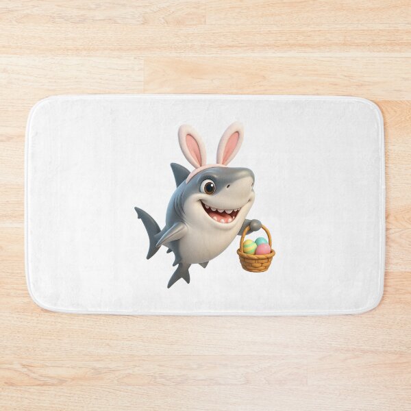 Item preview, Easter Great White Shark designed and sold by Sillytoe.