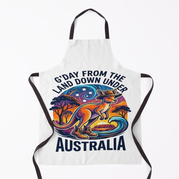 Item preview, G'Day From The Land Down Under - Aussie Kangaroo designed and sold by MAJCO-ART.