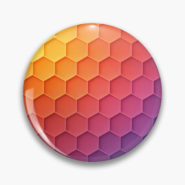 Item preview, Vibrant Gradient Hexagon Pattern designed and sold by Owcomm.