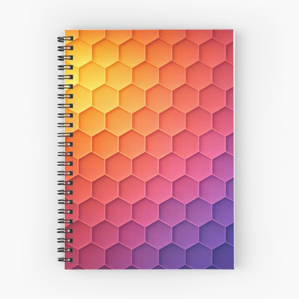Item preview, Vibrant Gradient Hexagon Pattern designed and sold by Owcomm.