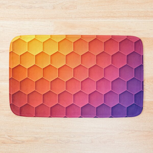 Item preview, Vibrant Gradient Hexagon Pattern designed and sold by Owcomm.
