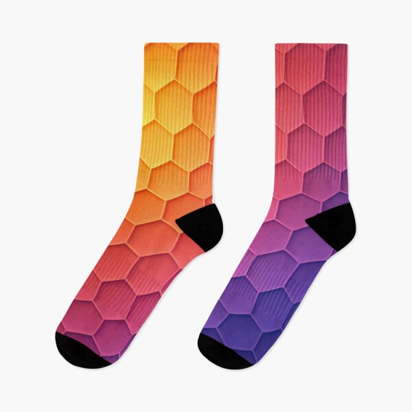 Item preview, Vibrant Gradient Hexagon Pattern designed and sold by Owcomm.