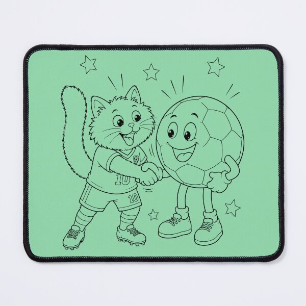 Item preview, Soccer Floof Meets His Best Friend designed and sold by lumar23.