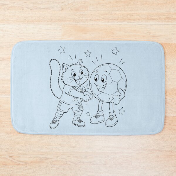 Item preview, Soccer Floof Meets His Best Friend designed and sold by lumar23.