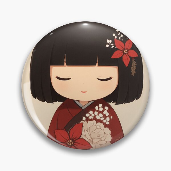 Item preview, Kokeshi Doll designed and sold by NickyMakesCoolStuff.