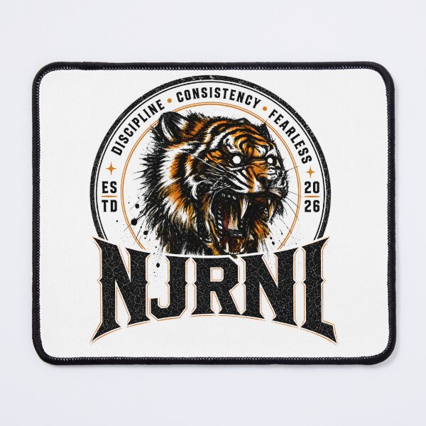 Item preview, NJRNL Tiger Discipline Fearless designed and sold by NJRNL Apparel .