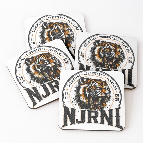 Item preview, NJRNL Tiger Discipline Fearless designed and sold by NJRNL Apparel .