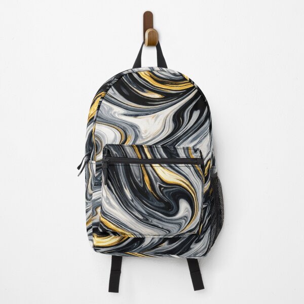 Item preview, Liquid Gold and Monochrome Marble Swirl designed and sold by Owcomm.