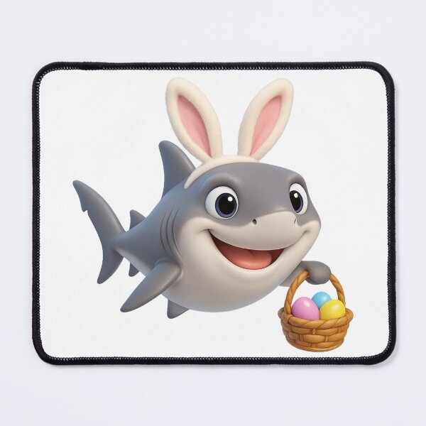 Item preview, Easter Grey Reef Shark designed and sold by Sillytoe.