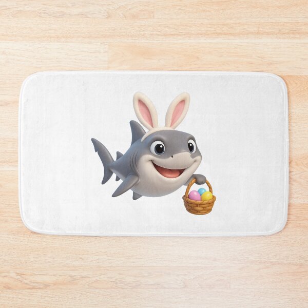 Item preview, Easter Grey Reef Shark designed and sold by Sillytoe.