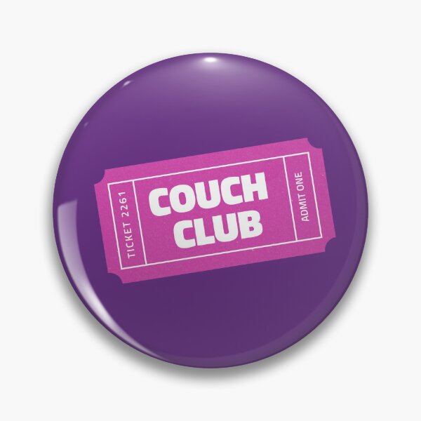 Item preview, Couch Club Ticket - Movie Lover Pink designed and sold by Hello Bee Bee.