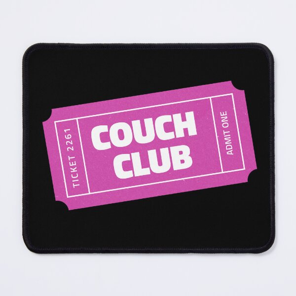 Item preview, Couch Club Ticket - Movie Lover Pink designed and sold by Hello Bee Bee.