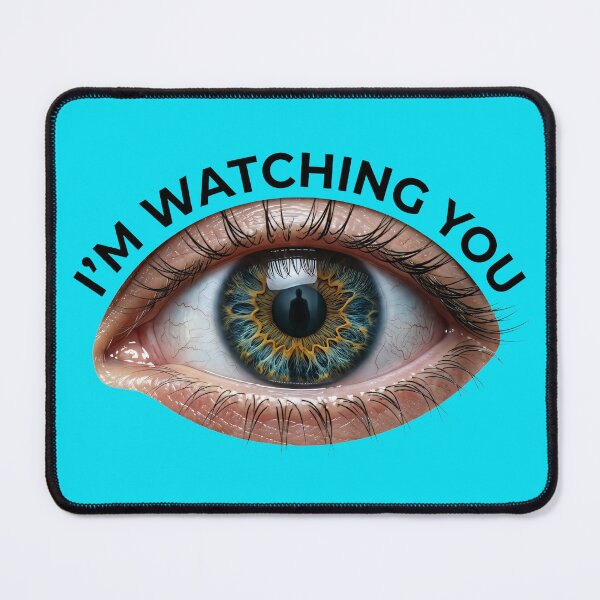 Item preview, Im Watching You Surreal Eye Silhouette Gothic Art designed and sold by Utopian-Magic.
