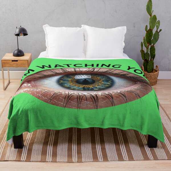 Item preview, Im Watching You Surreal Eye Silhouette Gothic Art designed and sold by Utopian-Magic.