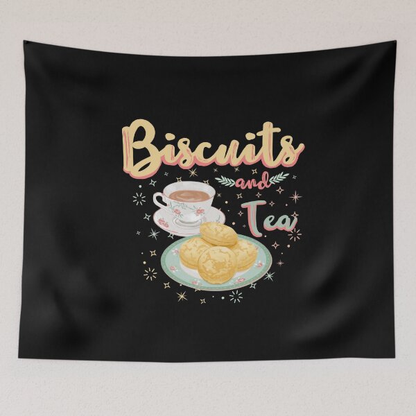 Item preview, Biscuits and Tea, gift for tea lovers designed and sold by Shedronpanda.