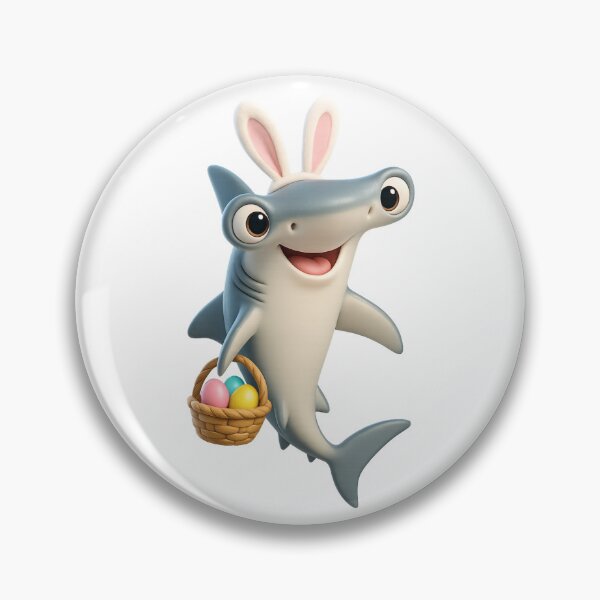 Item preview, Easter Hammerhead Shark designed and sold by Sillytoe.