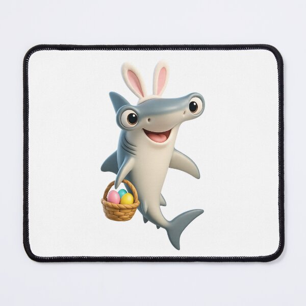 Item preview, Easter Hammerhead Shark designed and sold by Sillytoe.