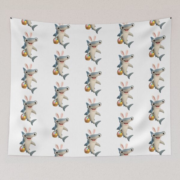 Item preview, Easter Hammerhead Shark designed and sold by Sillytoe.