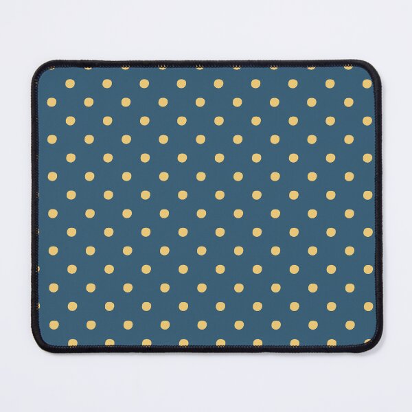 Item preview, Navy Blue Polka Dot Phone Case | Gift for Bridesmaid | Minimalist Yellow Dots Journal | Gift for Students | Cute Blue and Mustard Dots Tote Bag | Gift for Teacher | Classic Navy Polka Dot Blanket designed and sold by VivaFy.