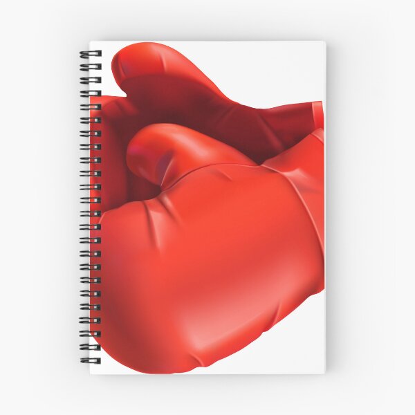 Item preview, Knockout Power Classic Red Boxing Gloves graphic design designed and sold by dcohea.