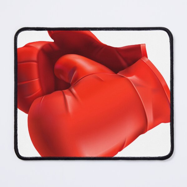 Item preview, Knockout Power Classic Red Boxing Gloves graphic design designed and sold by dcohea.