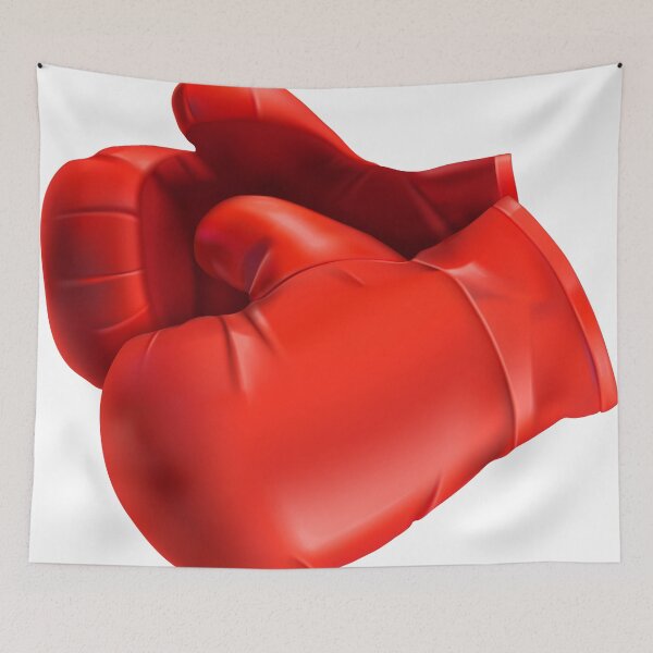 Item preview, Knockout Power Classic Red Boxing Gloves graphic design designed and sold by dcohea.