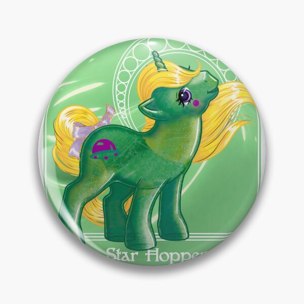 Item preview, My Little Pony Art Nouveau Star Hopper designed and sold by scholtenart.