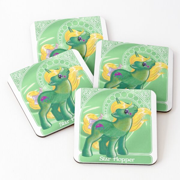 Item preview, My Little Pony Art Nouveau Star Hopper designed and sold by scholtenart.
