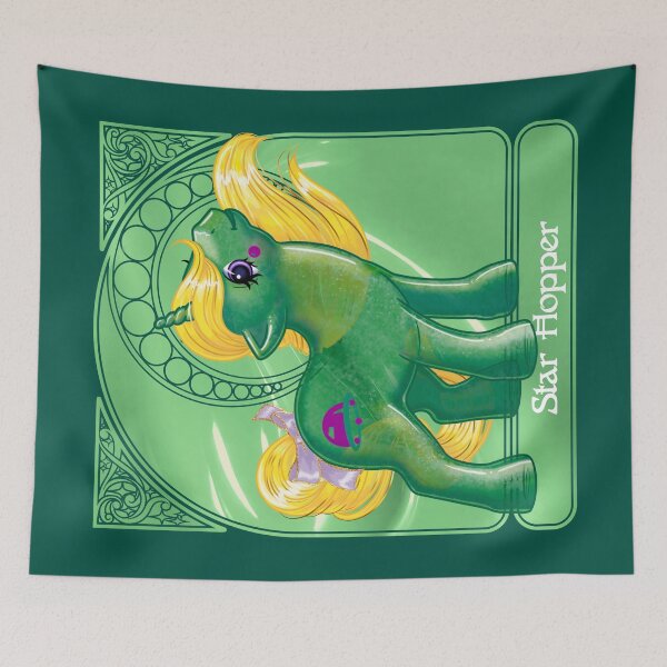 Item preview, My Little Pony Art Nouveau Star Hopper designed and sold by scholtenart.