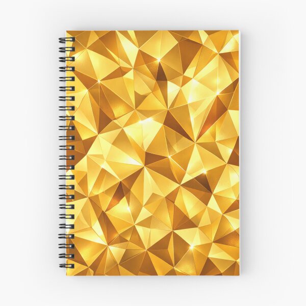 Item preview, Golden Geometric Facets designed and sold by Owcomm.