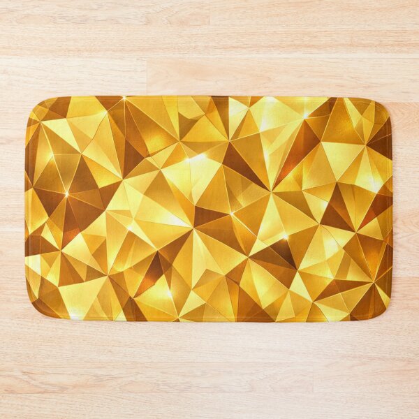 Item preview, Golden Geometric Facets designed and sold by Owcomm.