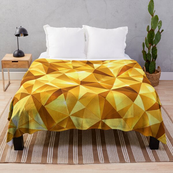 Item preview, Golden Geometric Facets designed and sold by Owcomm.