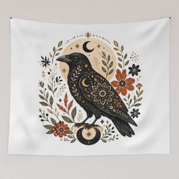 Item preview, Moon Crow designed and sold by Snurly.